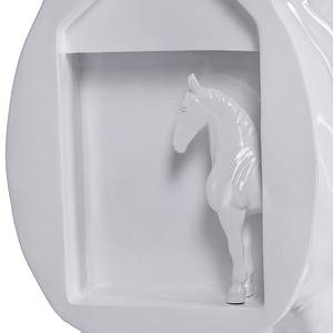 Lampadaire Standing Horse Blanc