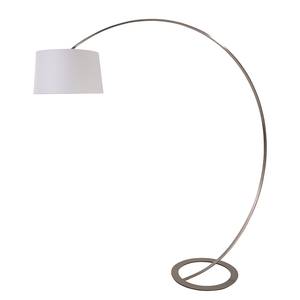 Lampe courbée avec armatures Stresa 1 ampoule Nickel mat