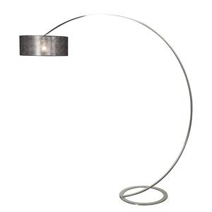 Lampe courbée avec armatures Stresa 1 ampoule Nickel mat