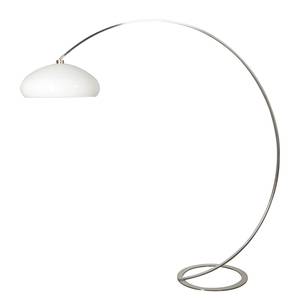 Lampe courbée avec armatures Stresa 1 ampoule Nickel mat