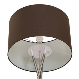 Lampadaire Tripod Stylt Tissu / Fer - 1 ampoule - Marron