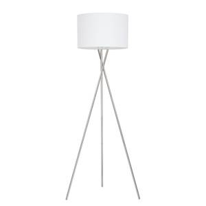 Lampada da terra Tripod Stylt tessuto / ferro - 1 luce - Bianco