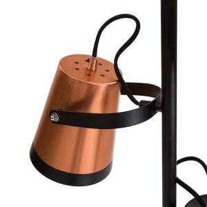 Lampadaire Trend Buckets Aluminium / Fer - 3 ampoules - Cuivre / Noir