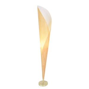 Lampadaire Veneer Métal / Plastique Doré 1 ampoule