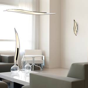 Lampadaire Wave by Näve Métal / Verre Argenté