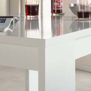 Table Jersey Traverses en métal - Blanc brillant