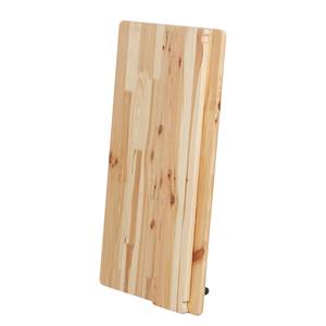 Statafel Jumbo Mini massief grenenhout/staal - grenenhout/donkergroen