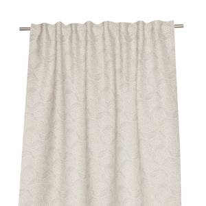 Dekoschal Liv Webstoff - Creme / Taupe