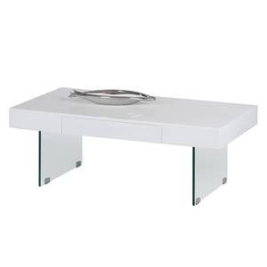 Table basse Dalema Blanc brillant