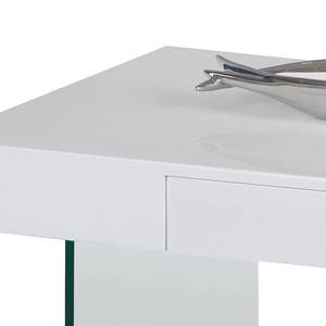 Table basse Dalema Blanc brillant