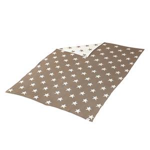 Plaid tricoté T- Star (120 x 180 cm) Taupe