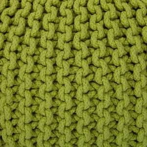 Pouf tricoté Stockholm Kiwi