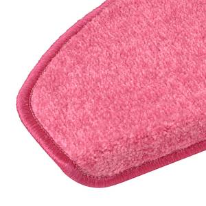 Tapis d'escalier Nasty (lot de 15) Rose foncé