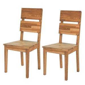 Dana stoelen (2-delige set) kerneikenhout
