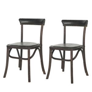 Chaises Doyle (lot de 2) Marron