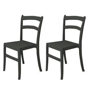 Chaises Fiesta (lot de 2) Châtaigne