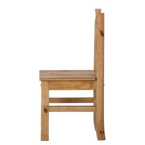 Chaises Finca Rustica (lot de 2) Pin massif ciré