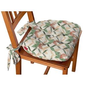 Coussin de chaise Kofrun Coton - Beige / Vert