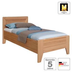 Deels massief bed Valerie II elzenhout - 100 x 190cm