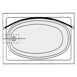 Tringle de rideau de douche télescopique 80-130 cm chrome Sealskin