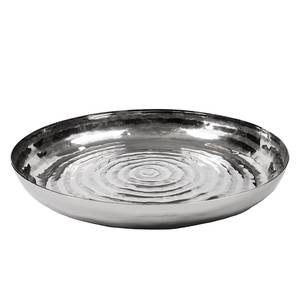 Bord Tisbury aluminium - Zilver - Diameter: 40 cm