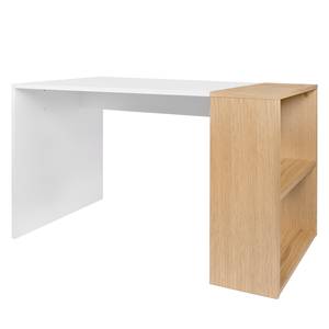 Bureau Zoelen Blanc mat / Chêne