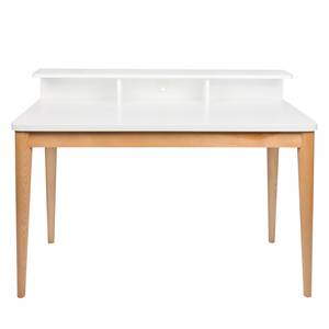 Bureau Alby Blanc mat / Chêne