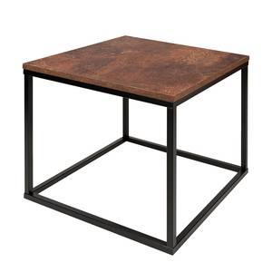 Table d'appoint Fountain Marron / Noir