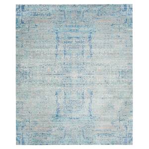 Teppich Abella Vintage Kunstfaser - Hellblau - Hellblau / Blaugrau - 243 x 304 cm