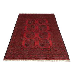 Tapis afghan Aktsche Rouge Pure laine vierge