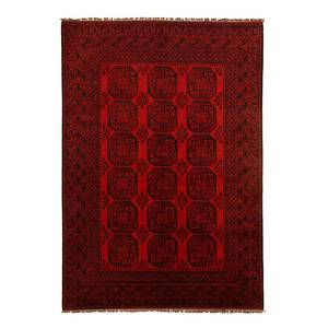 Teppich Afghan Aktsche Rot - 80 x 300 cm