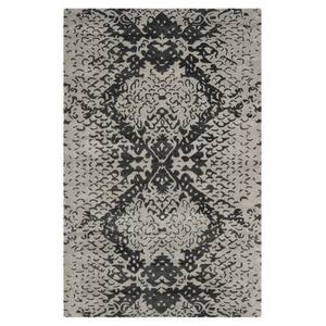 Tapis Aja Gris / Noir