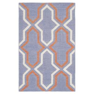 Tapis Aklim Mauve / Crème / Orange - 153 x 244 cm - 90 x 150 cm