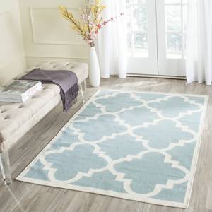 Tapis Alameda Bleu clair / Crème - 122 x 183 cm - 120 x 180 cm