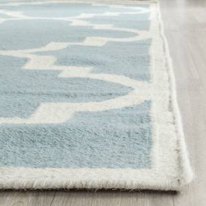 Tapis Alameda Bleu clair / Crème - 122 x 183 cm - 120 x 180 cm