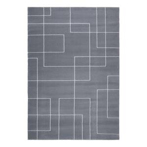 Teppich Alaska VI Webstoff - Grau / Creme - 160 x 230 cm