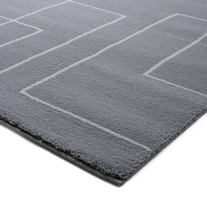 Teppich Alaska VI Webstoff - Grau / Creme - 120 x 170 cm