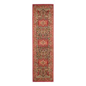 Tapis Alberto Rouge / Beige - 62 x 240 cm