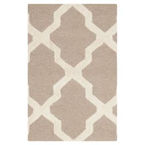 Tappeto Ava Beige/Avorio - Misure: 91 x 152 cm - 90 x 150 cm