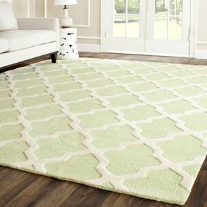 Tapis Ava Vert clair / Ivoire - 121 x 182 cm - 120 x 180 cm