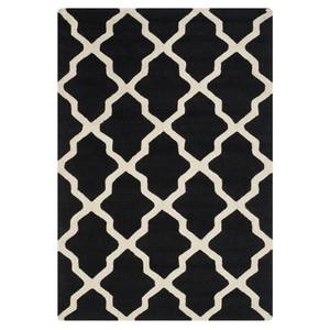 Tapis Ava Noir / Beige - 120 x 180 cm