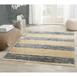 Tapis Bahrain Beige - Bleu - Textile - 200 x 300 cm