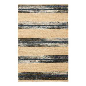 Teppich Bahrain I Beige - Blau - Naturfaser - 120 x 180 cm