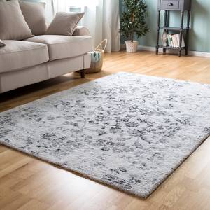 Tapis Beau Cosy III Tissu - Crème / Noir