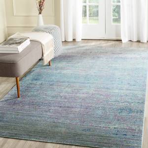 Tapis Bedford Woven Fibres synthétiques - Turquoise - 243 x 304 cm