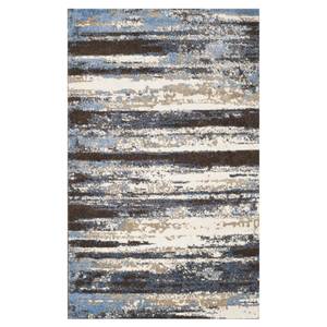 Teppich Bette Creme/Blau - 153 x 244 cm - 160 x 230 cm