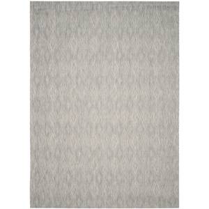 Tapis Biarritz Fibres synthétiques - Gris clair - 243 x 304 cm