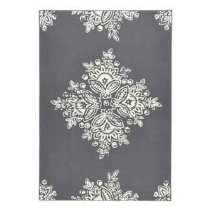 Teppich Blossom Kunstfaser - Grau - 160 x 230 cm