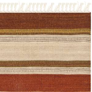 Tappeto Caleb Striped Kilim Multicolore - Dimensioni: 76 x 121 cm