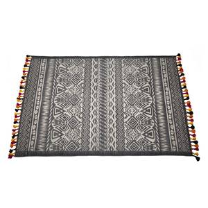 Tapis Caracas Noir / Blanc - 160 x 230 cm